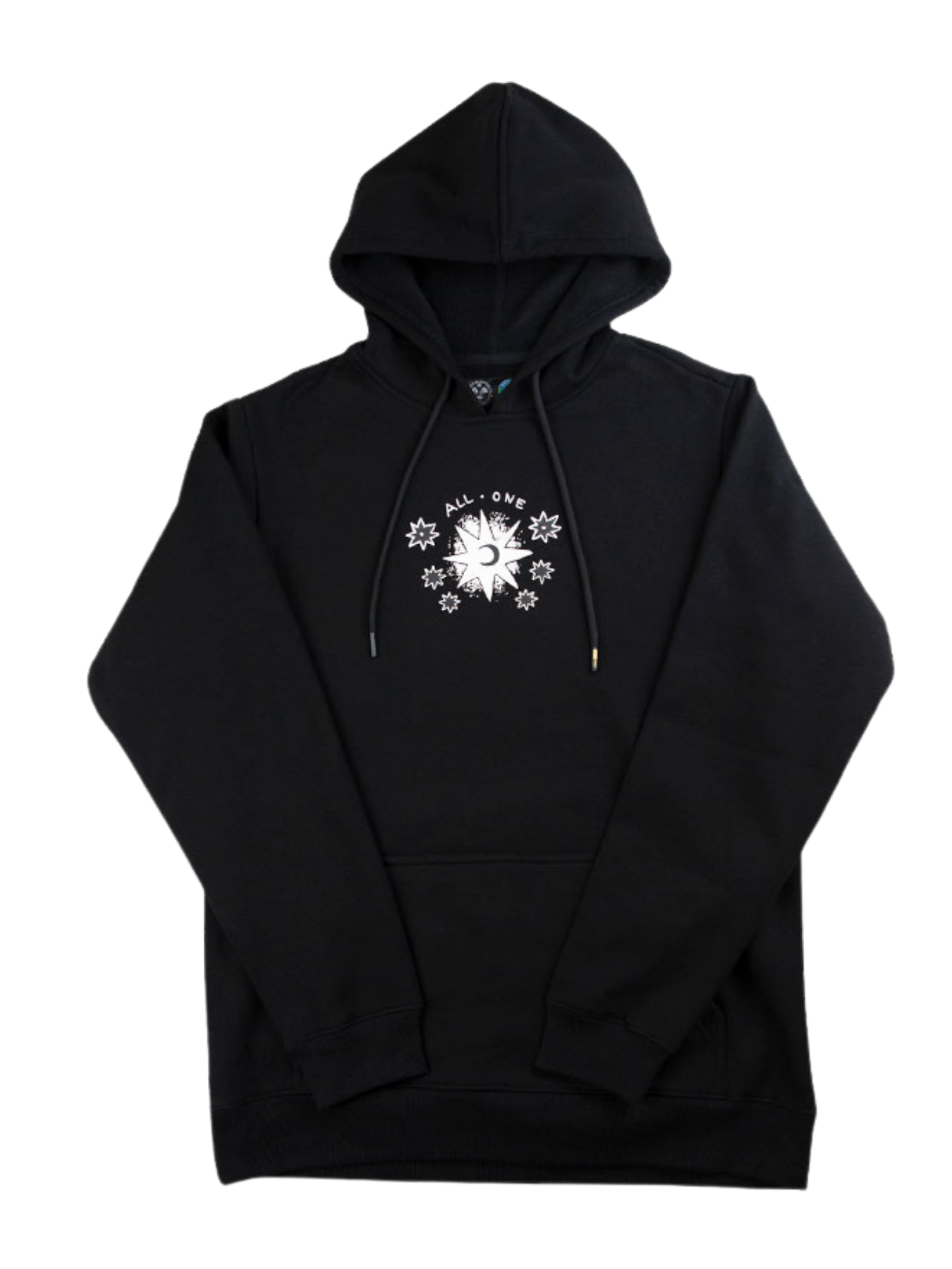 Sweat à capuche All One Brand Eye See Star - Noir
