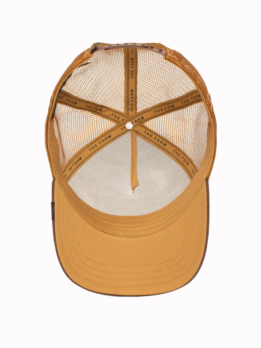 Gorra Trucker Goorin Bros The King Lion - Whiskey