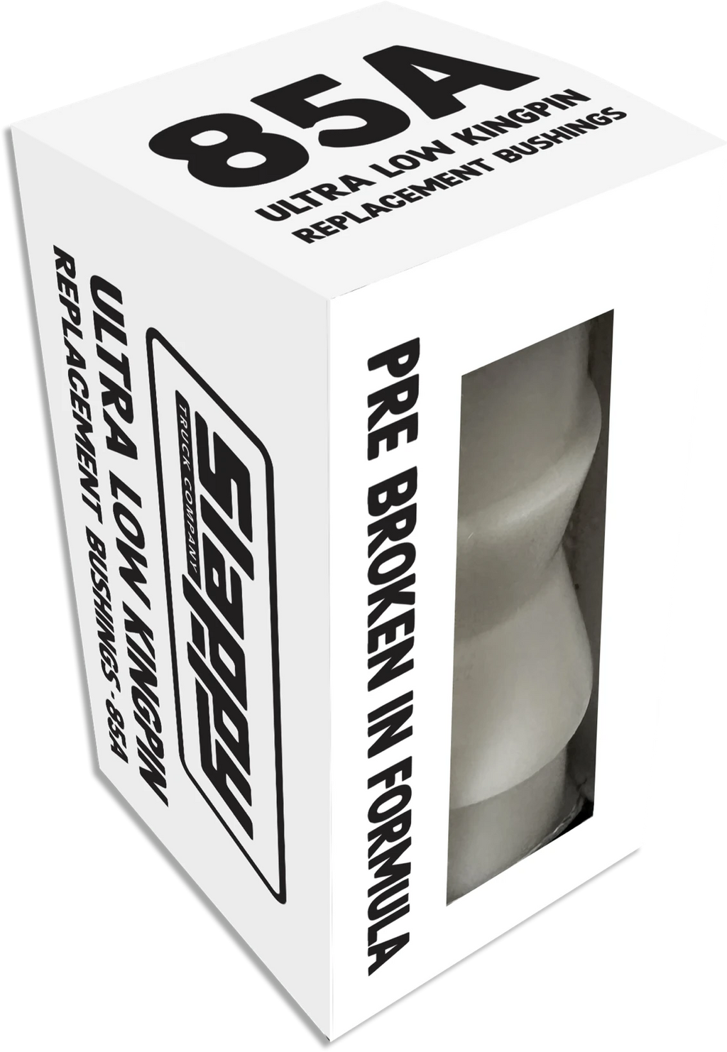 Slappy Slappy Ultra Low Bushing 85A gomas de skate | White
