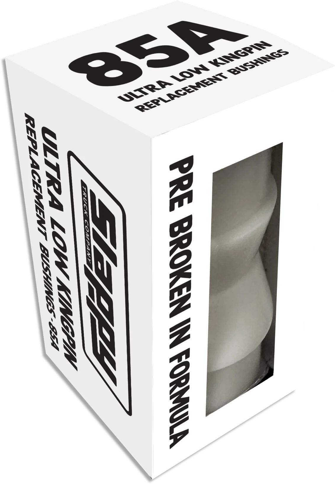 Slappy Slappy Ultra Low Bushing 85A gomas de skate | White