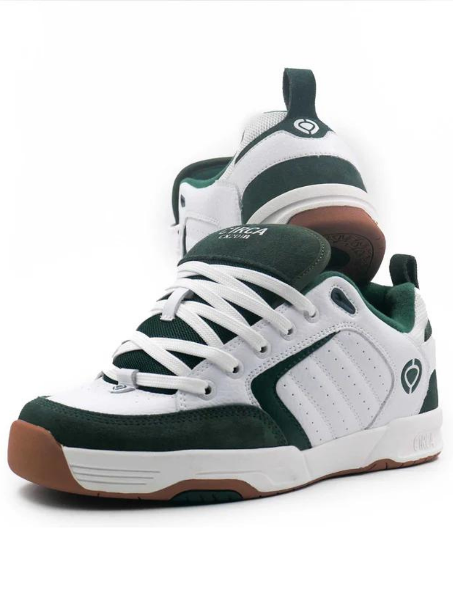 Circa CX201R Skate Shoes - White/Gate Green