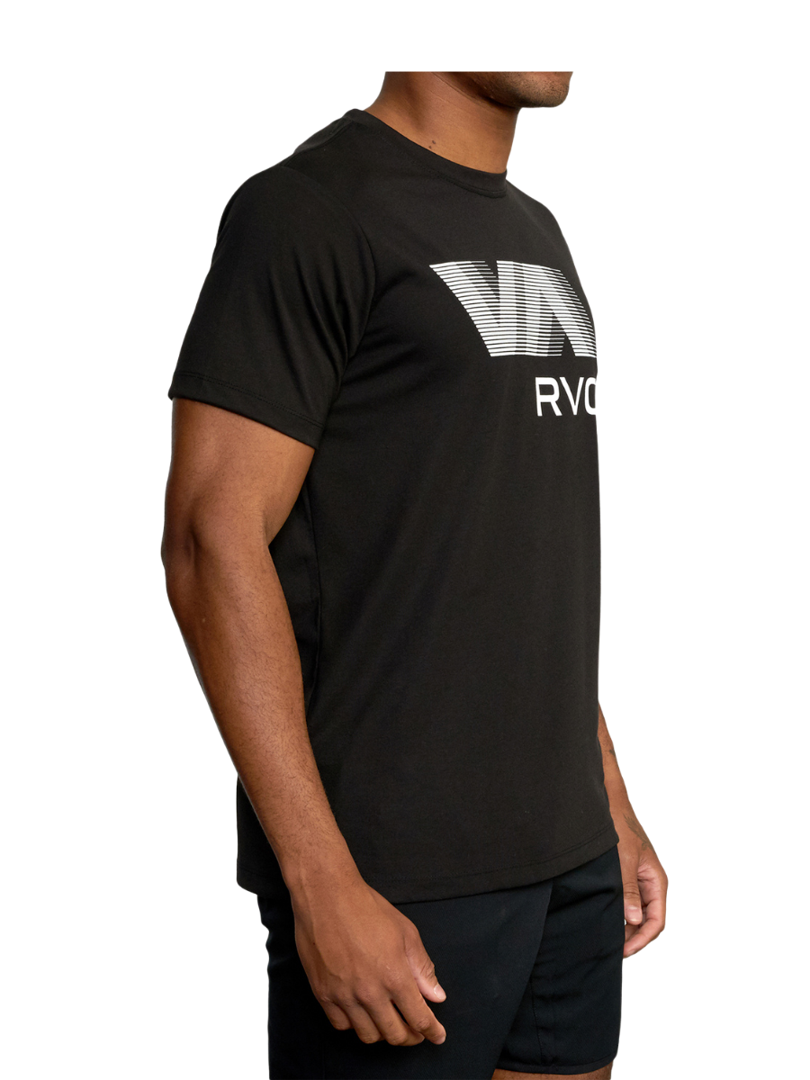 Camiseta RVCA Sport Blur - Preto