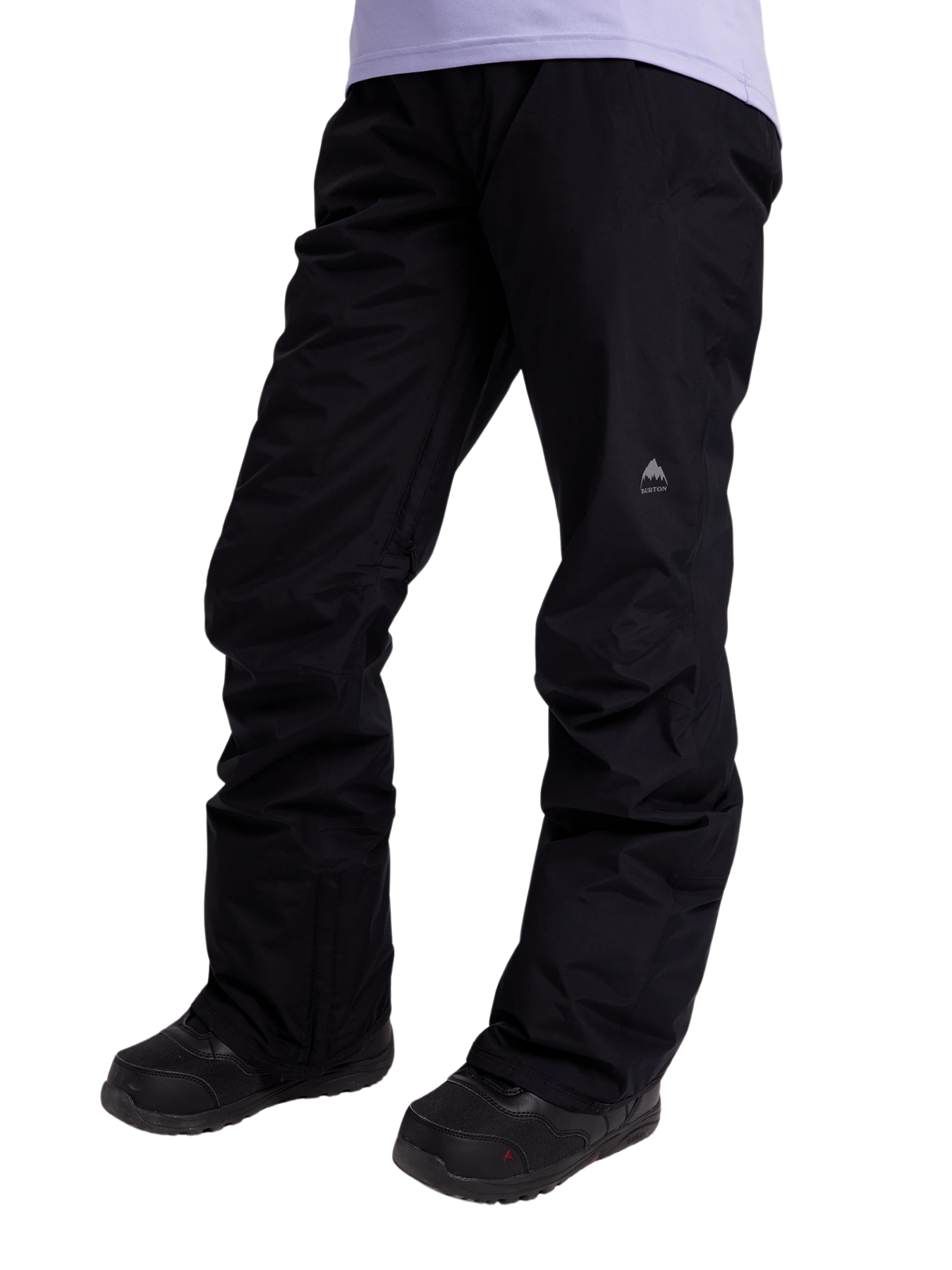 Calças de snowboard femininas com isolamento Burton Powline GORE-TEX 2L - True Black