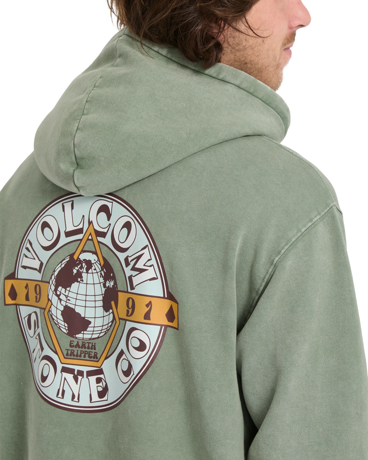 Volcom EARTH TRIPPER PO sudadera con capucha hombre detail 4 | Brolive