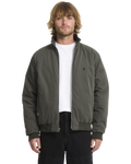 Volcom Damerman Jacket medium jacket hombre | Rinsed Black