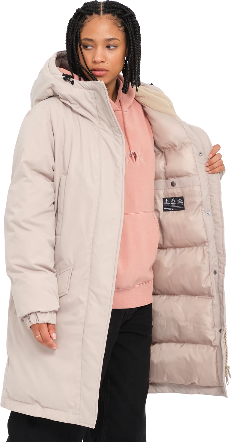 Volcom SLEEPI PUFF UP PARKA chaquetas y abrigos mujer detail 5 | Light Khaki