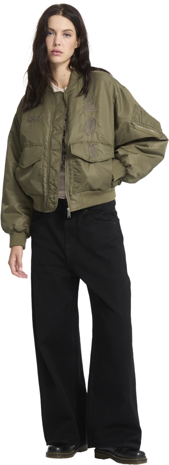 Volcom FA VADERETRO BOMBERS JKT chaquetas y abrigos mujer detail 5 | Wintermoss