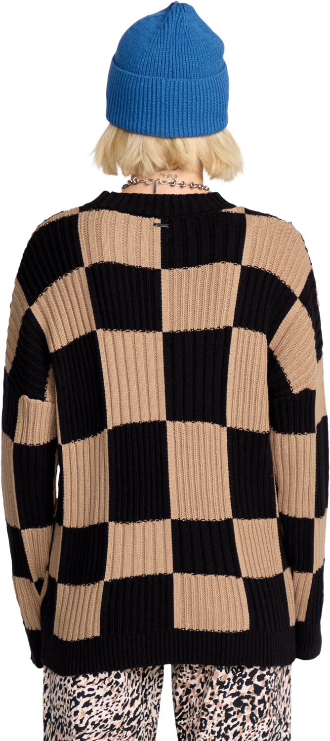 Volcom Tripnotic jersey mujer detail 1 | Black Combo