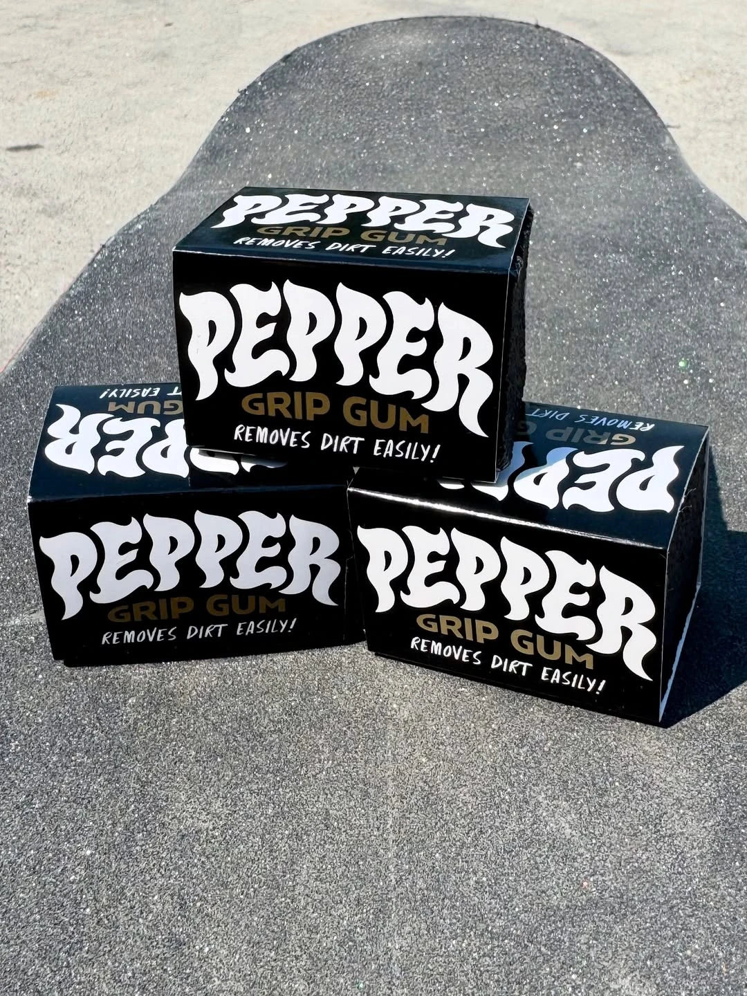Pepper Pepper Grip Gum lijas de skateboard detail 2 | Black