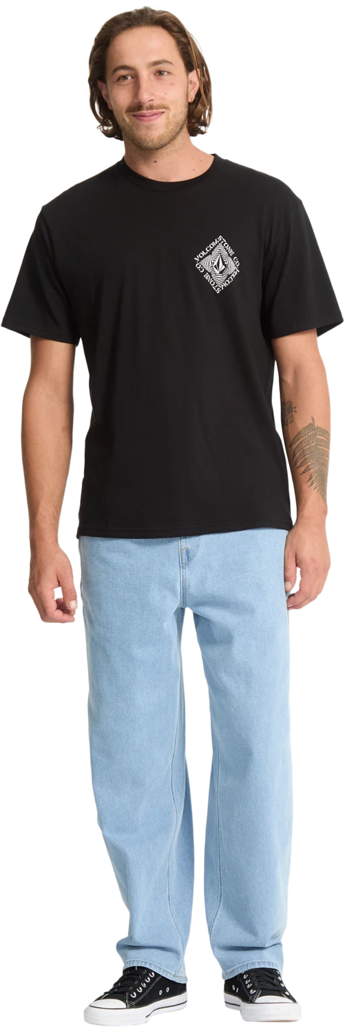 Volcom Obtical camiseta manga corta hombre detail 6 | Black