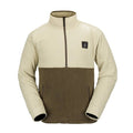 Sudadera Nieve Volcom V-Science Fleece Pullover 1/2 Zip - Off White