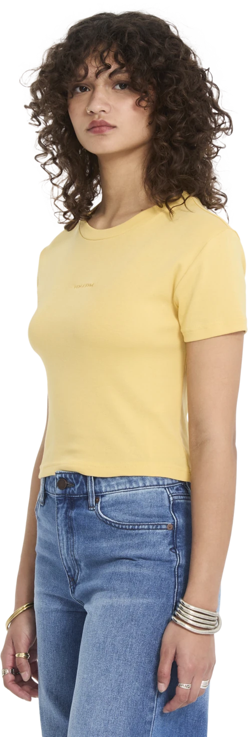 Volcom VOLCOMSTONE TIGHT CROP camiseta manga corta mujer detail 2 | SUNBURST