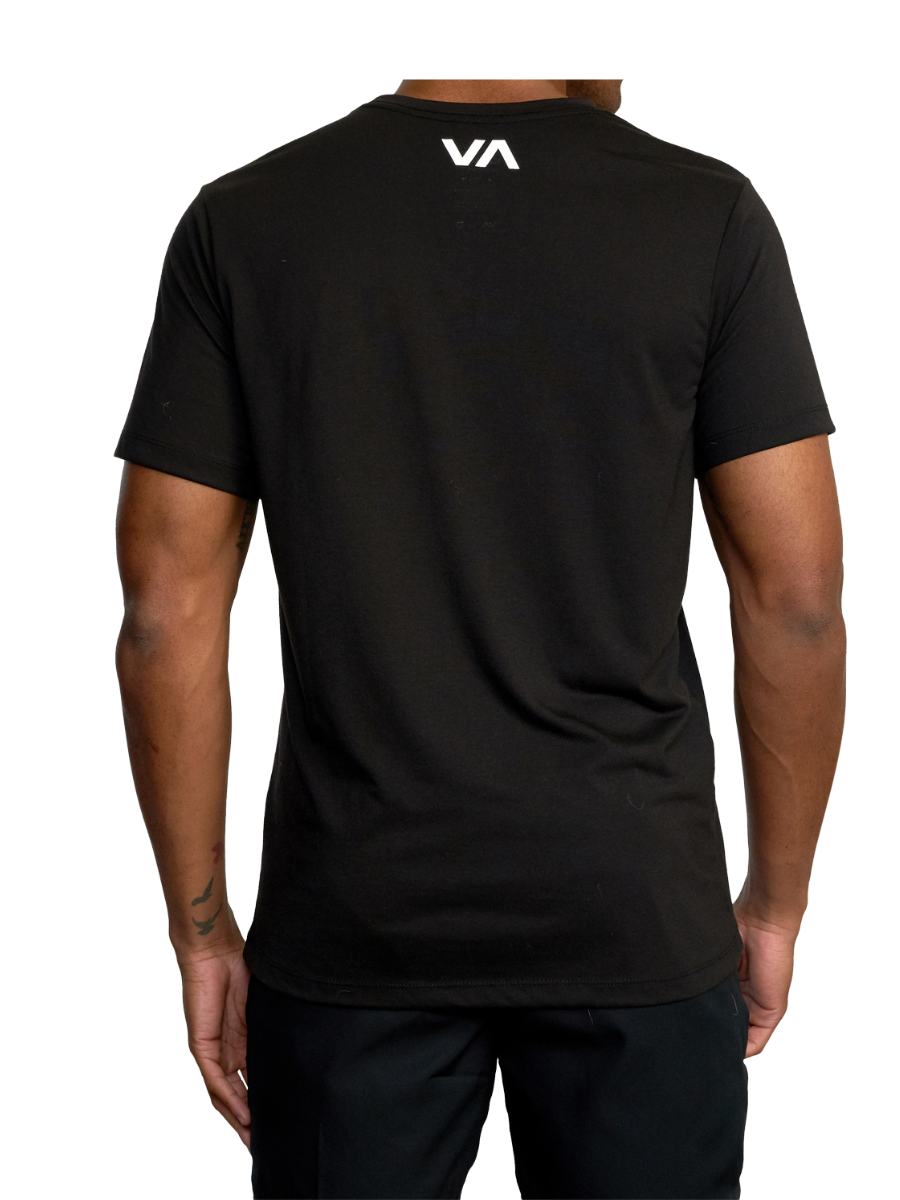 T-shirt RVCA Sport Blur - nera