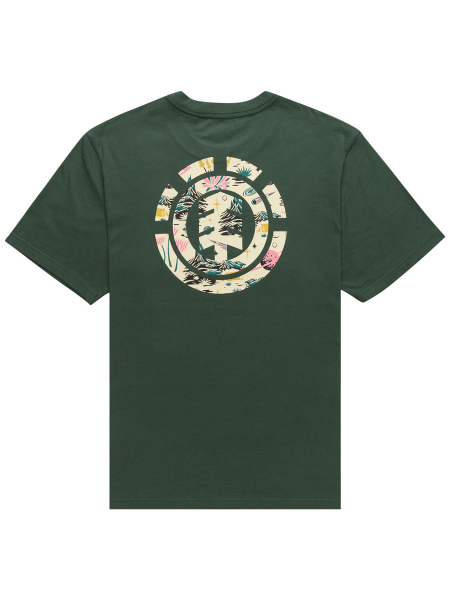 Element Skateboards Saturn Fill Kurzarm-T-Shirt – Garden Topiary