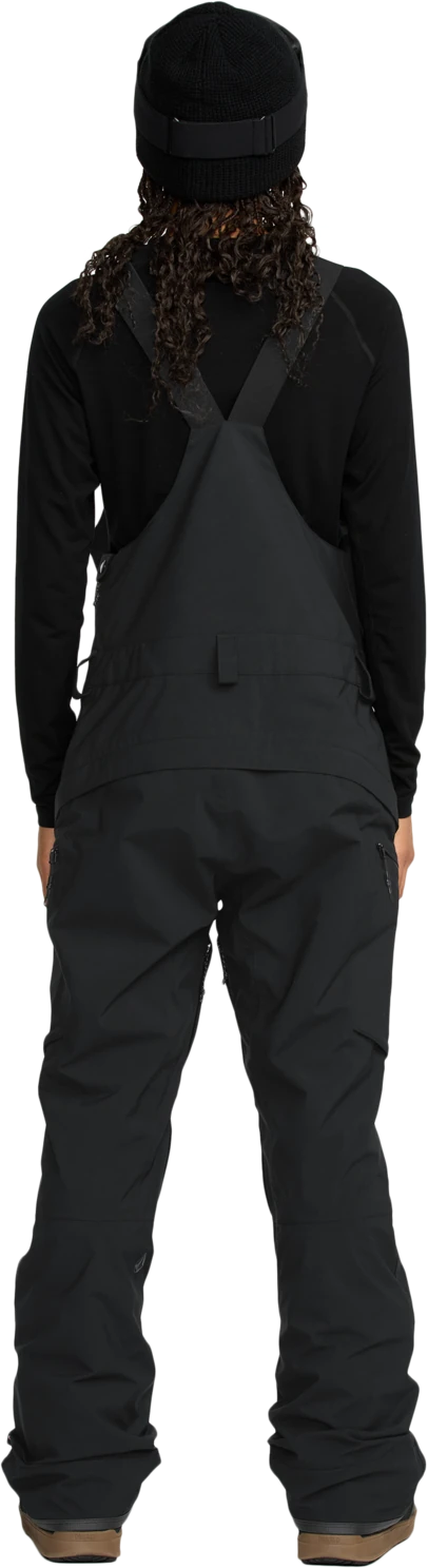Volcom ASH STRETCH GORE BIB OVERALL pantalón mujer detail 1 | Black