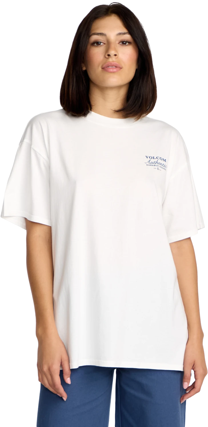 Volcom Stones Throw camiseta manga corta mujer | Star White