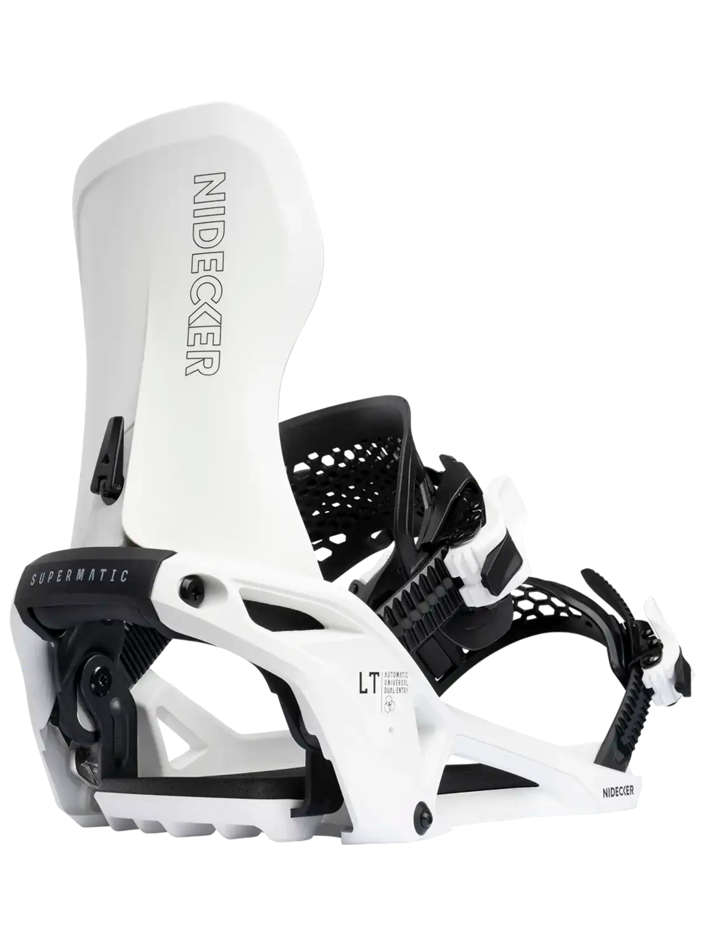 Fijaciones Snowboard Nidecker SuperMatic LT 2026 | White