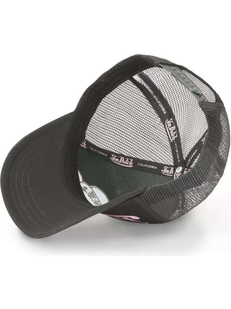 Von Dutch Love Trucker Cap - Black