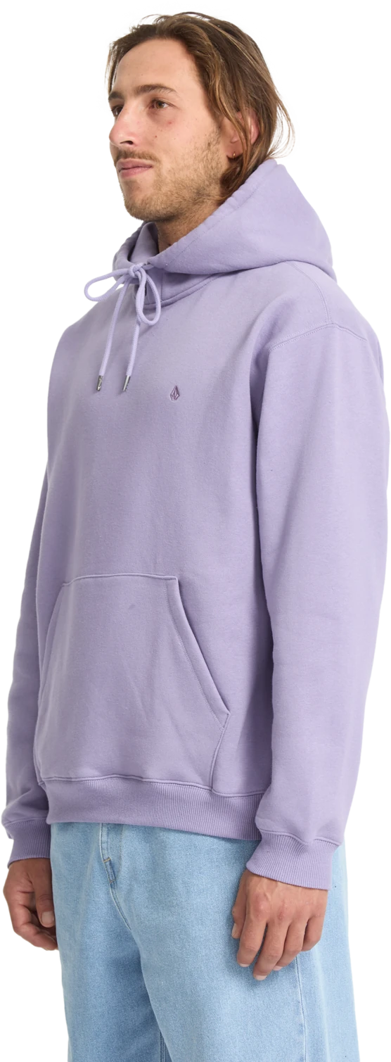 Volcom Single Stone Pw sudadera con capucha hombre detail 5 | Purple Ash