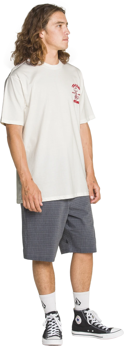 Volcom TEMPTATIONS SST camiseta manga corta hombre detail 2 | Off White