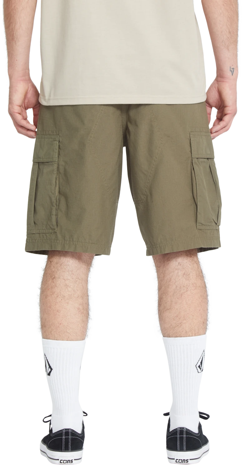 Volcom Strange Tripper Cargo Short 22 short hombre detail 1 | Wintermoss