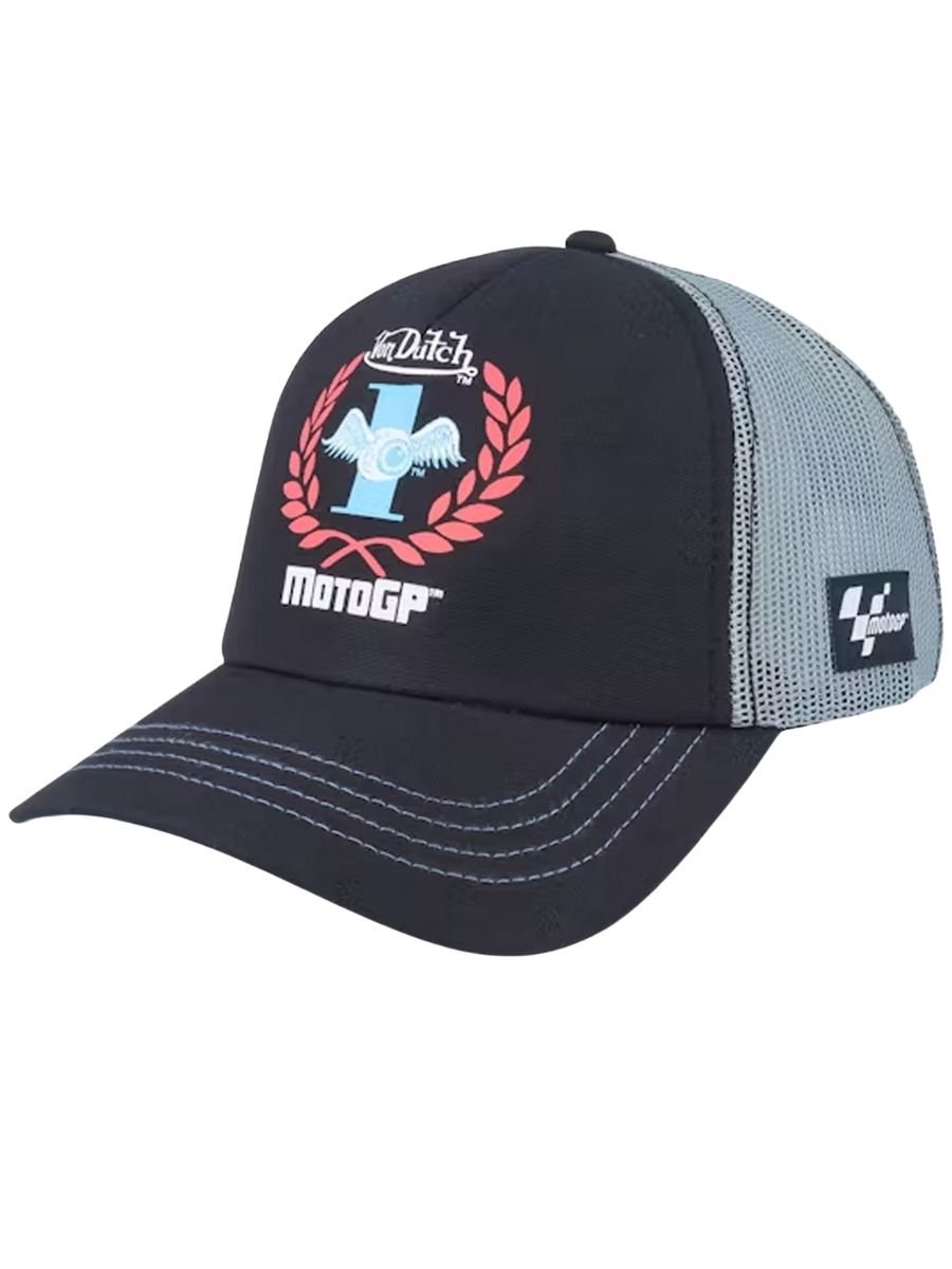 Von Dutch X Moto GP Cap - 4 Black