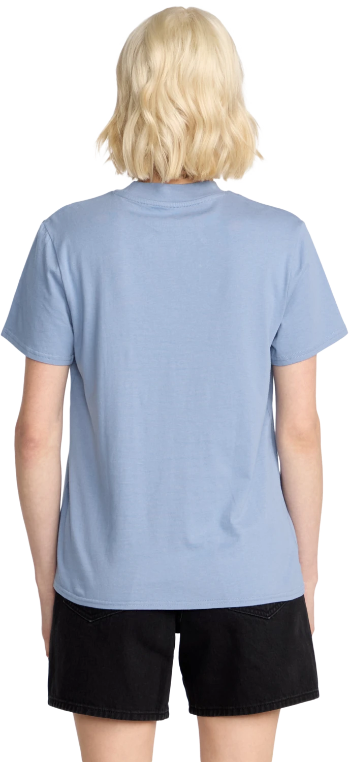 Volcom Lock It Up camiseta manga corta mujer detail 1 | Carolina Blue