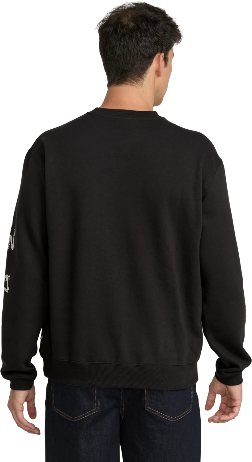 Volcom NEVER ENDS CREW sudadera hombre detail 1 | Stealth