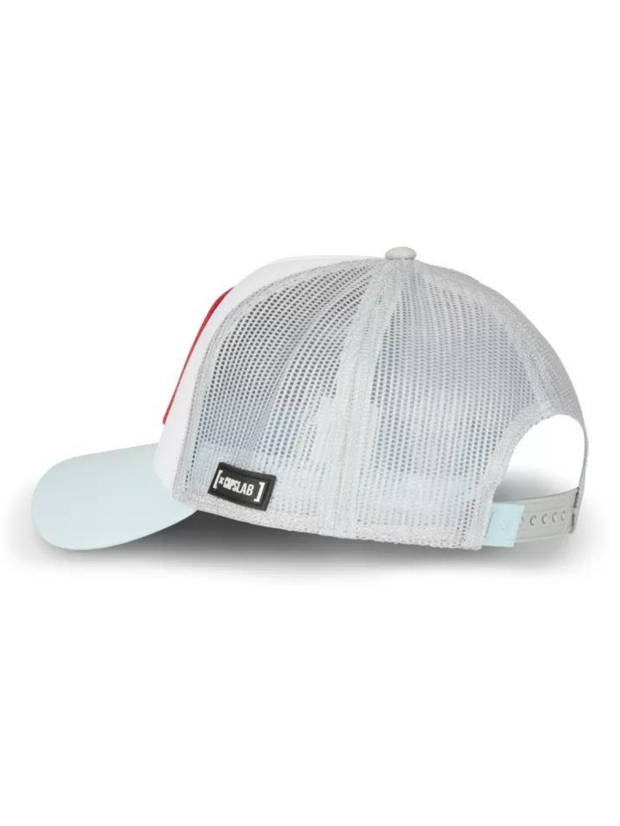 Cappellino Trucker Capslab x Peanuts (Snoopy) - Bianco/Azzurro
