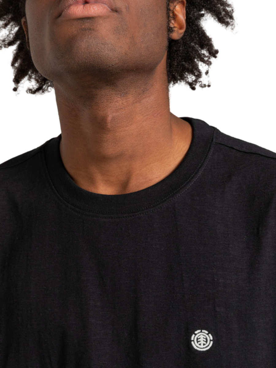 Element Skateboards Crail Short Sleeve T-Shirt - Flint Black