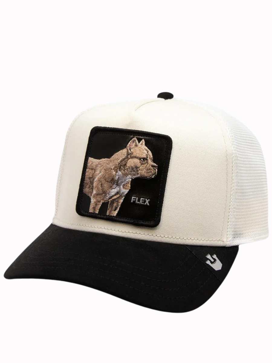 Goorin Bros The Suede Pitbull (Flex) Trucker Cap - Creme