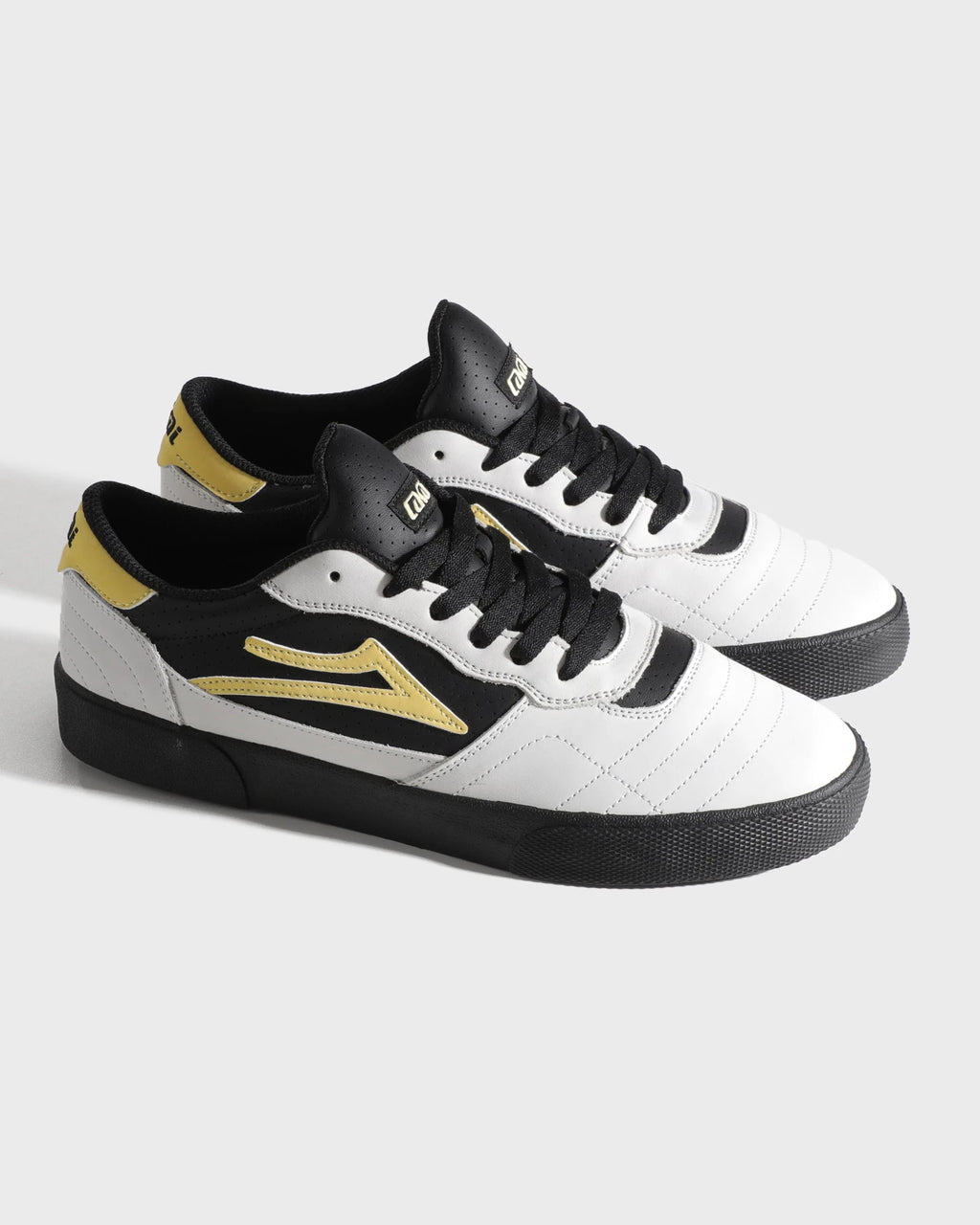 Lakai Men's Cambridge calzado hombre detail 1 | WHITE BANANA BLACK