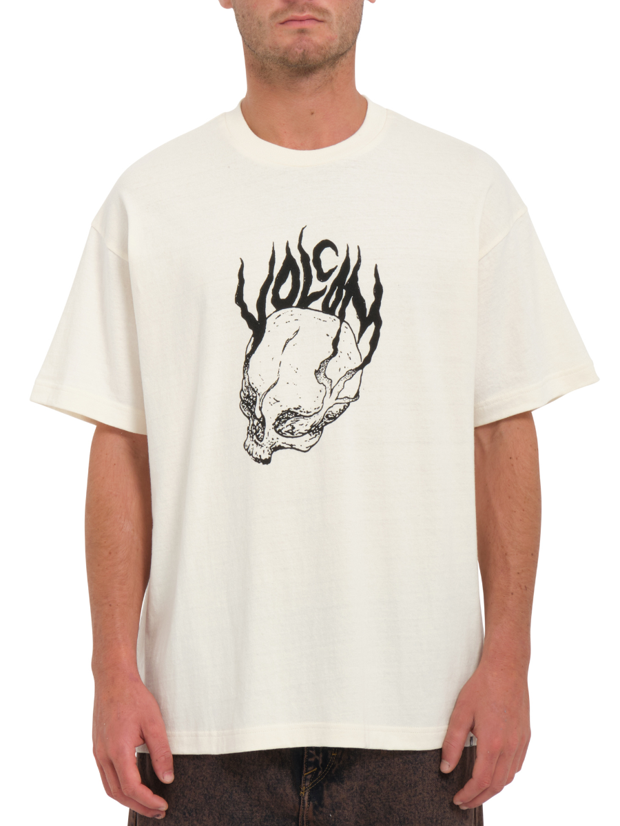 Camiseta Volcom Tomstone - Dirty White