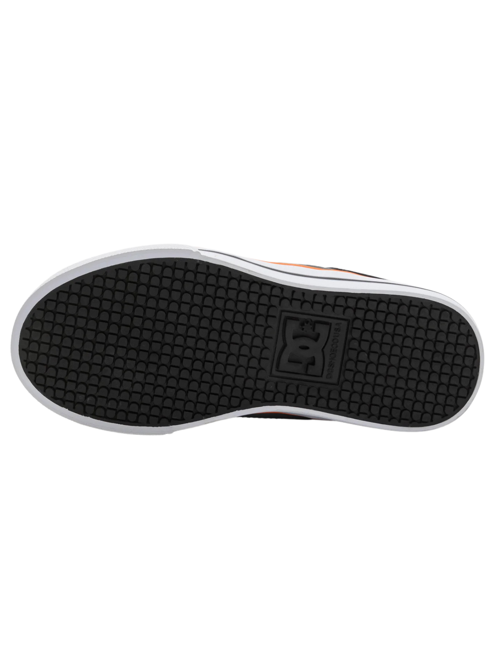 Zapatillas niño DC Shoes Pure Elastic - Black/White/Grey/Orange