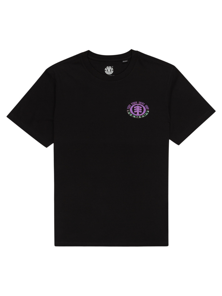 T-shirt a maniche corte Element Skateboards Sandy - Nero Flint