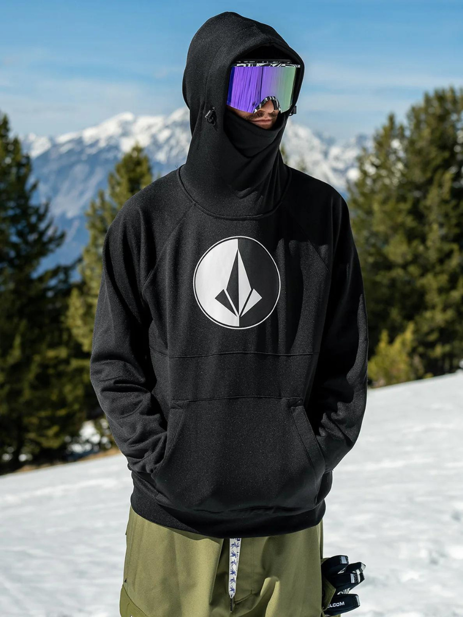 Felpa con cappuccio Volcom Hydro Riding - Nera | Collezione_Zalando | Felpe da snowboard | Negozio di snowboard | Negozio Volcom | Nuovi prodotti | Prodotti più recenti | Prodotti più venduti | surfdevils.com