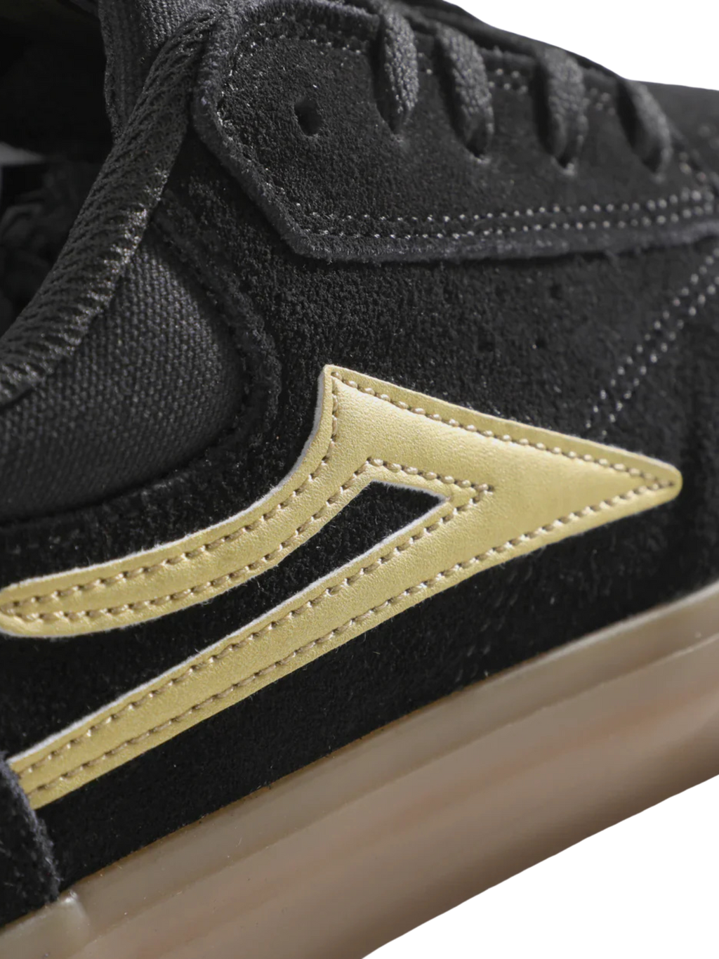 Zapatillas Lakai Griffin | Black/Gold Suede