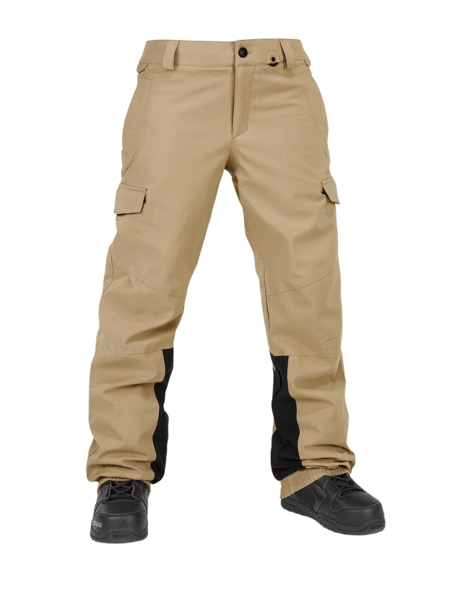 Pantalón de snowboard Mujer Volcom Wildling - Dark Khaki