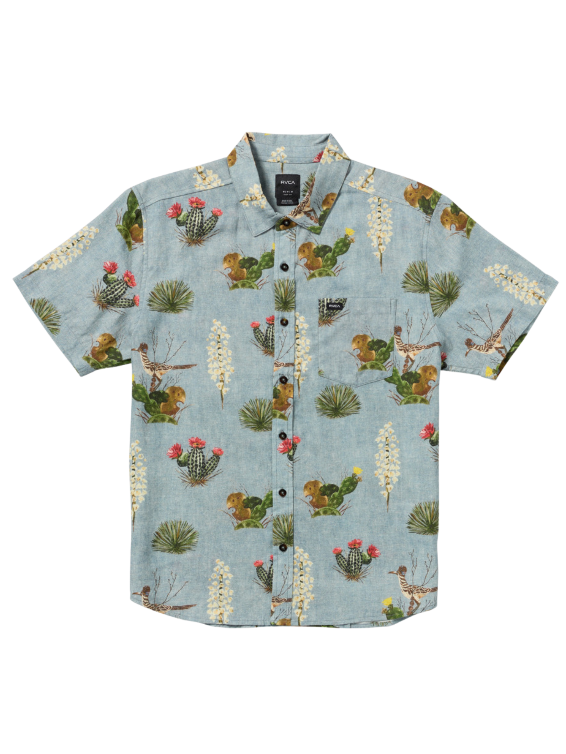 RVCA Artifacts Hemd Denim