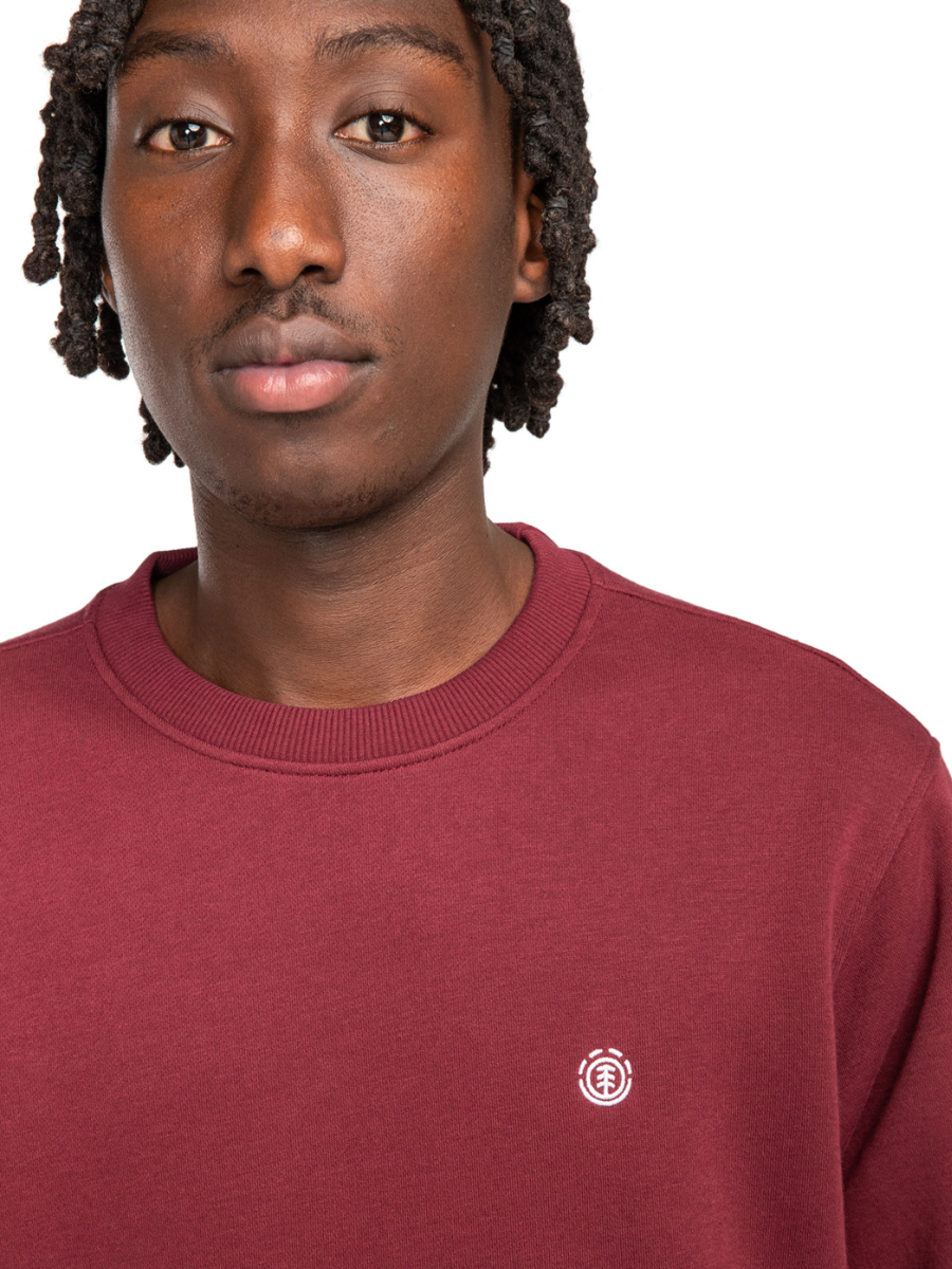 Moletom Element Cornell Classic Crew - Porto Tawny