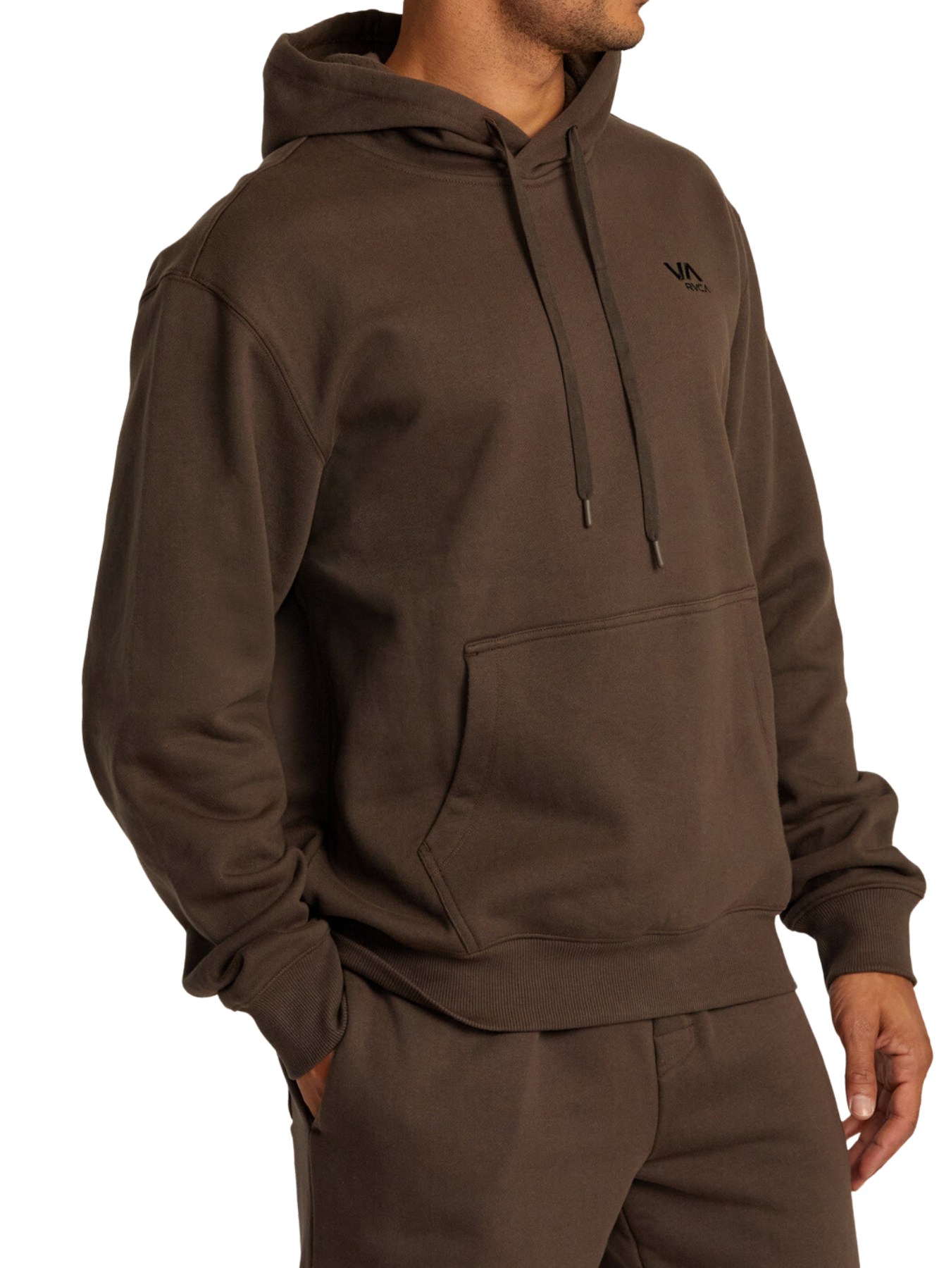 Rvca Essential Hoodie - Mocha | All sweatshirts | Best selling products | Collection_Zalando | Hoodies | Stock Steals | surfdevils.com