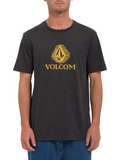 Volcom Offshore Stone Heather T-shirt - Heather Black