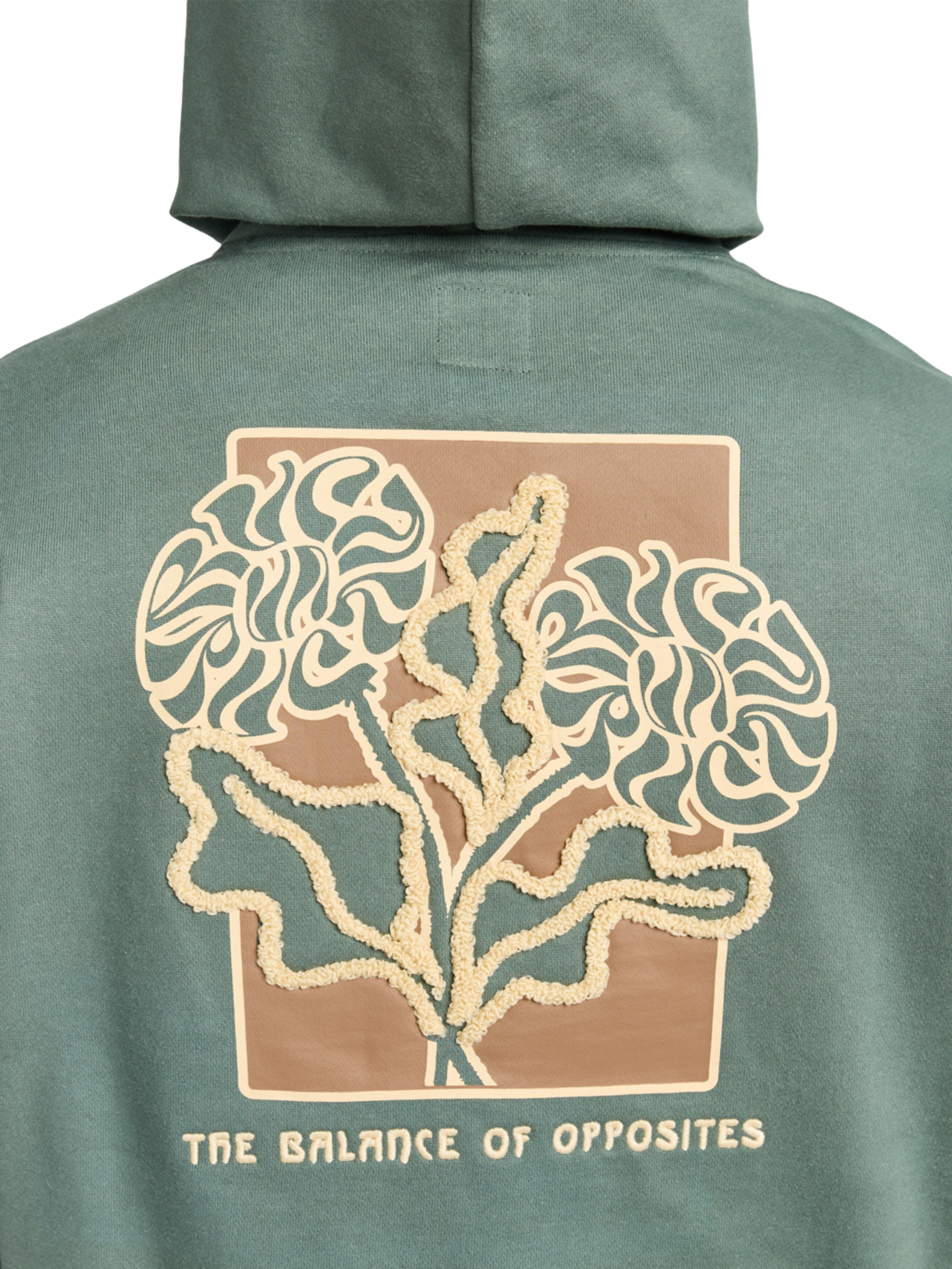 RVCA Flower Balance Sweatshirt | Balsam Green