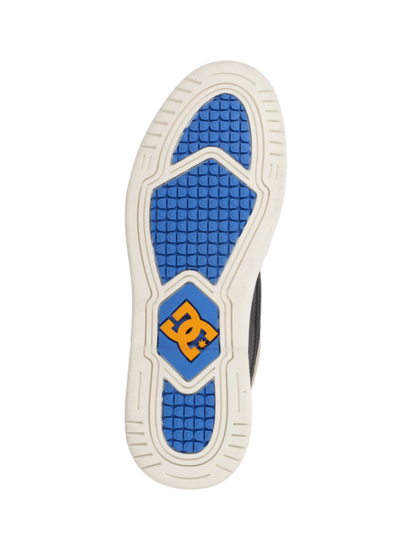 DC Shoe Construct Sapatilhas - Preto/Laranja/Azul