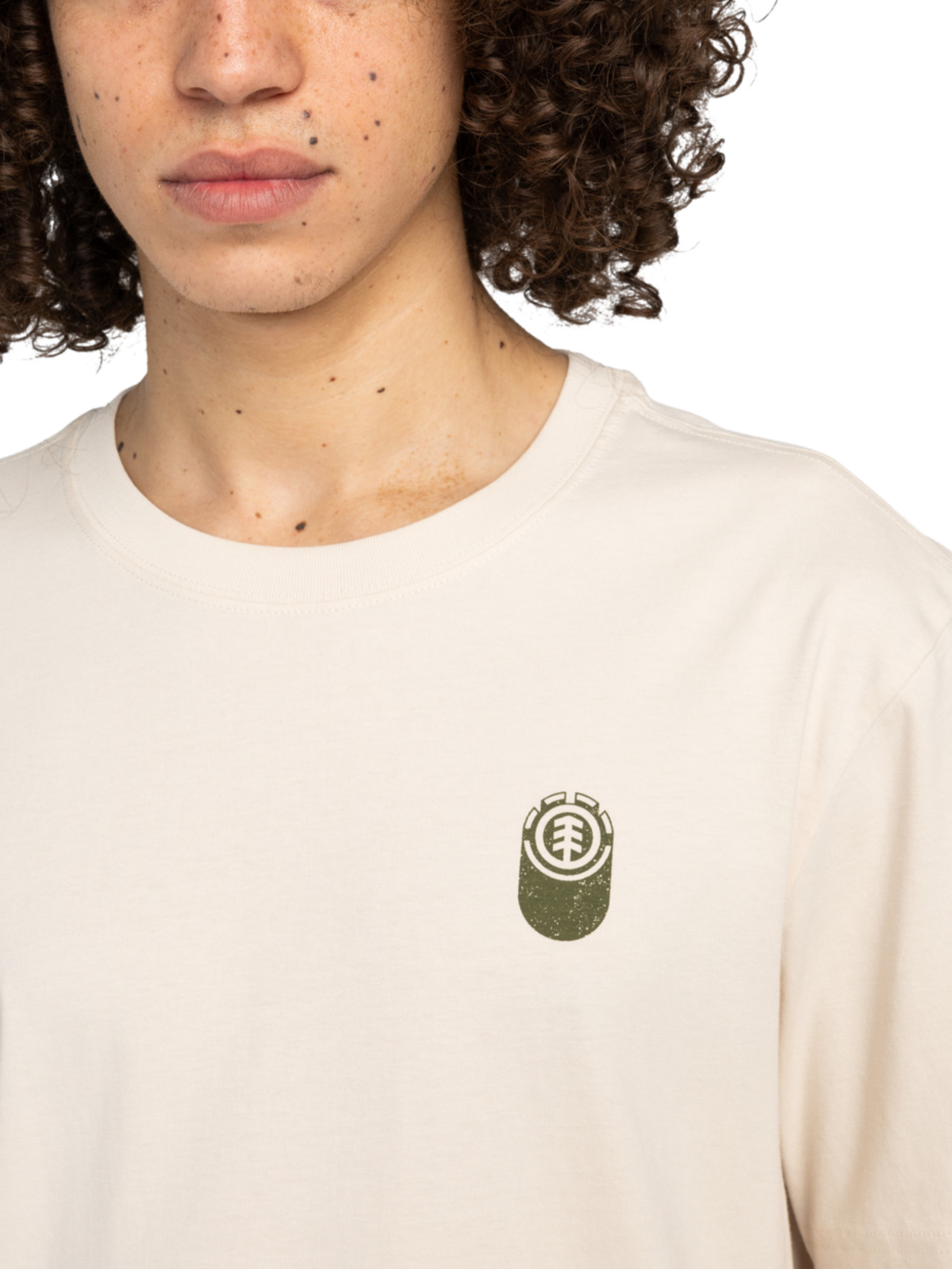 Camiseta Element Skateboards Ambition - Oat Milk