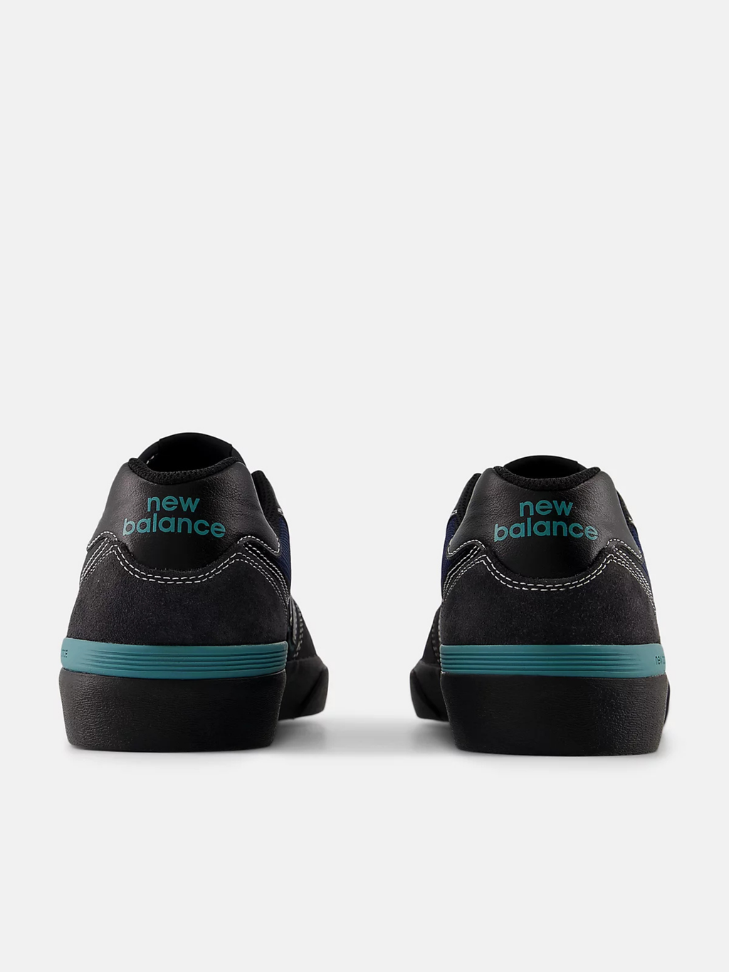 New Balance Numeric 574 Vulc | Faded Black with Faded Teal