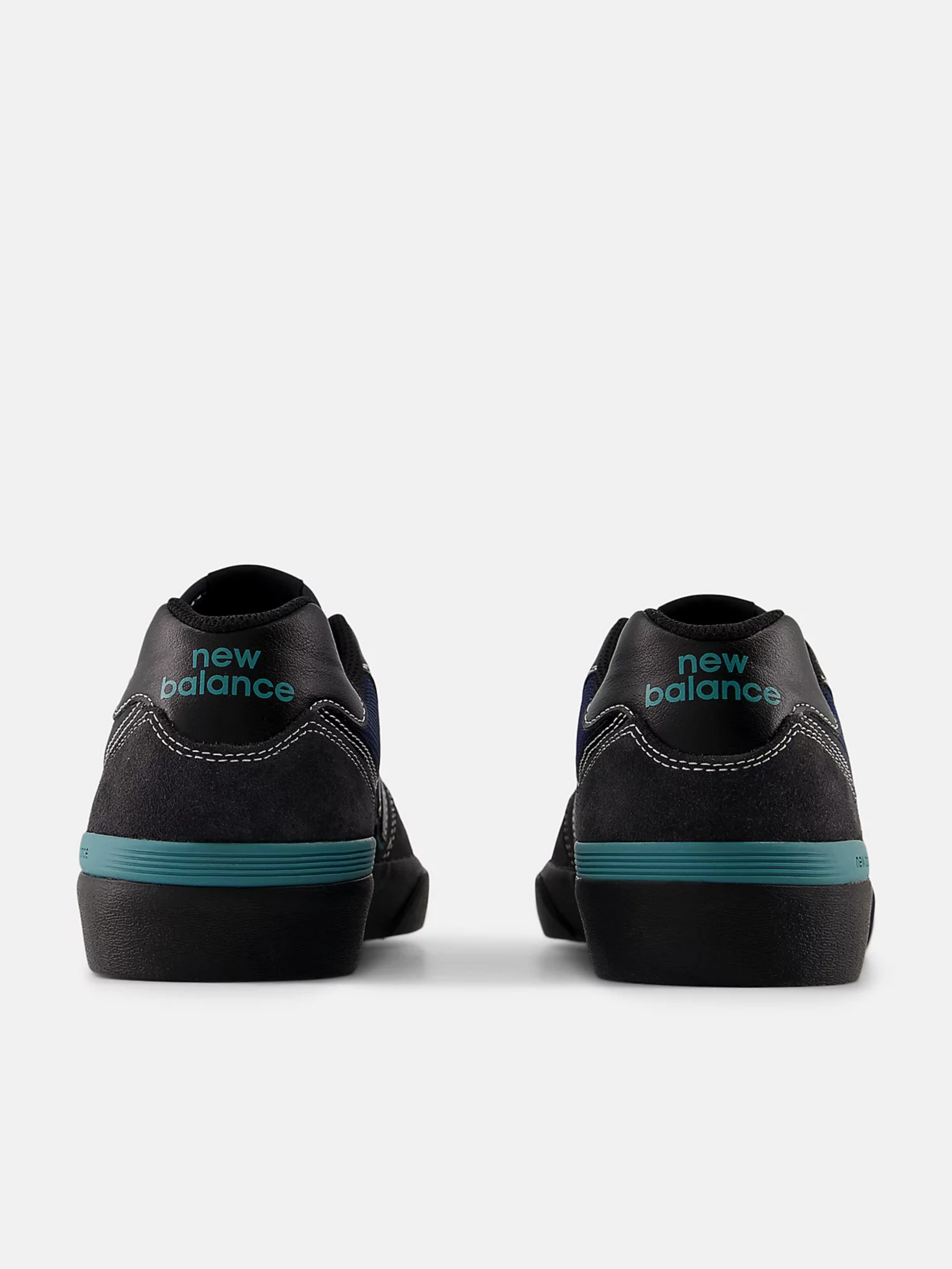 New Balance Numeric 574 Vulc | Faded Black with Faded Teal