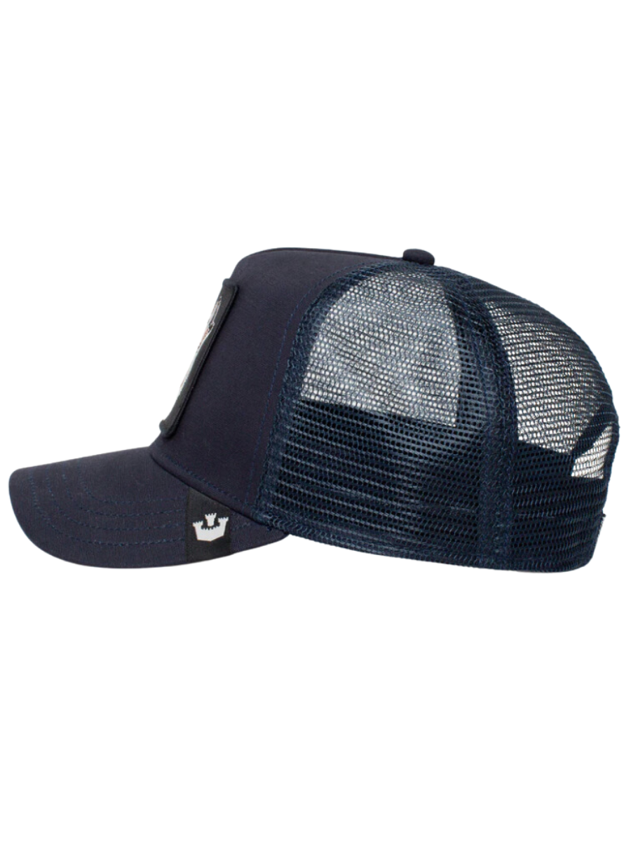 Cappellino Lone Wolf di Goorin Bros - Blu scuro