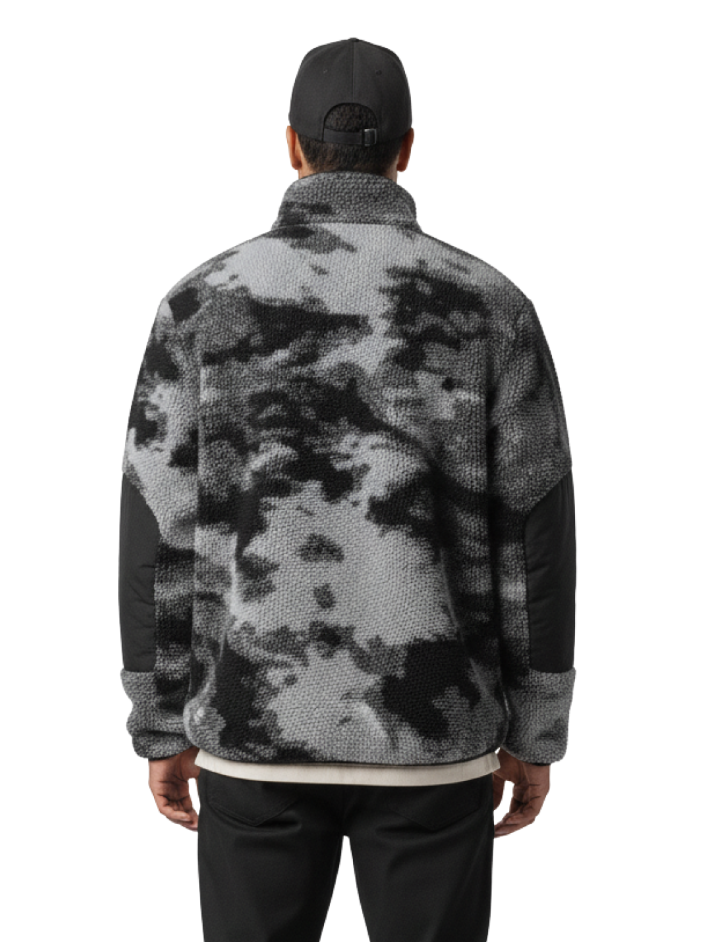 All One Brand Fleece Jacket - Camo Black