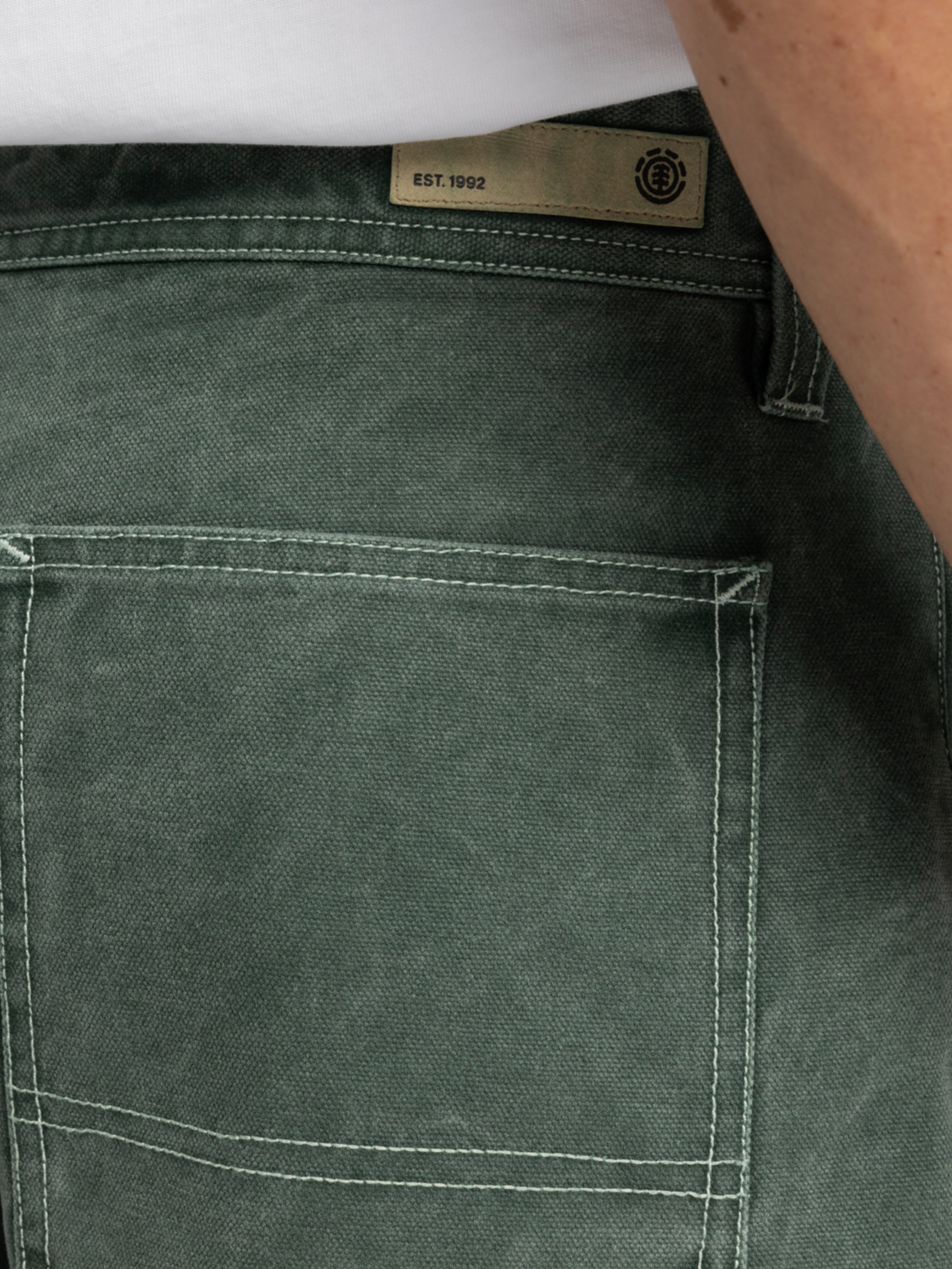 Element Carpenter Shorts 12,6" Dschungelgr n
